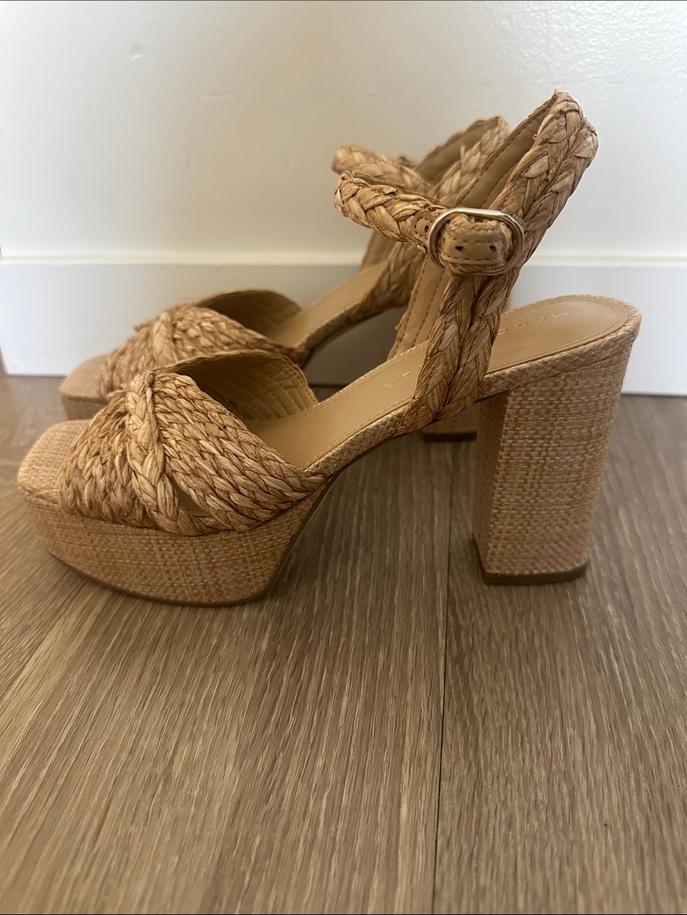 Marc Fisher Platform Heel Sandals Size 8 - Picture 2 of 8